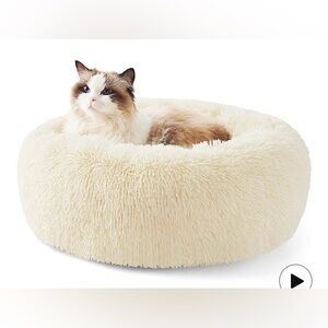 BRAND NEW Bedsure Calming  Beds for Indoor Cats or Dogs ,Washable, 20 inches